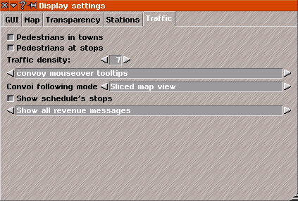 Display Settings dialog